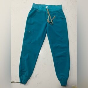Figs Zamora Scrub Pants in Teal